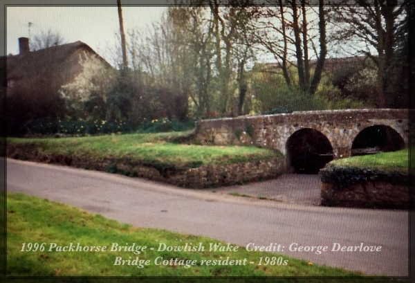 1996 Packhorse Bridge - Credit George Dearlove of Bridge Cottage