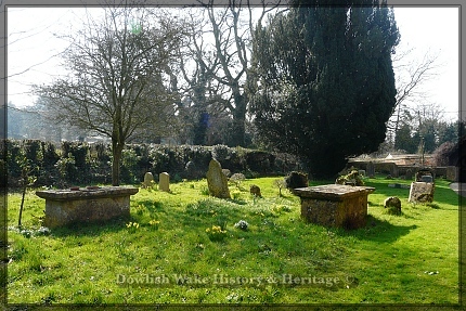 Churchyard in Springtime, Cricket Malherbie.