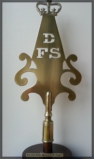 Bespoke Brass Pole Head DWFS