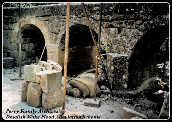 Additional Arch Construction - Packhorse Bridge  - Dowlish Wake