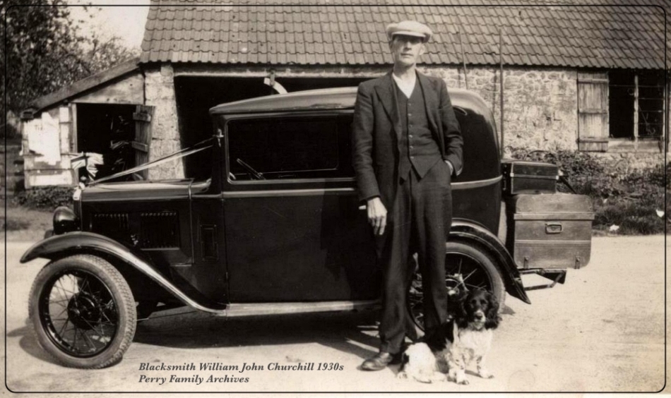 Blacksmith - William John Churchill 1930s
