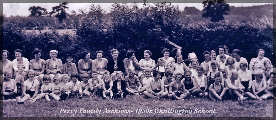 Chillington School Children and Parents in 1950s