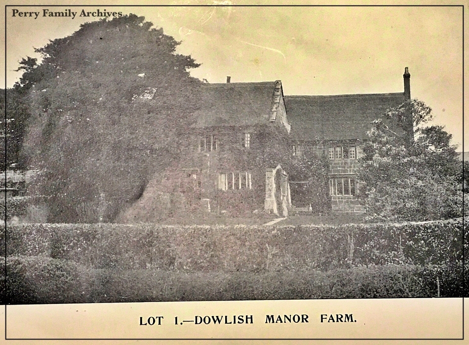 Dowlish Manor Farm 1920