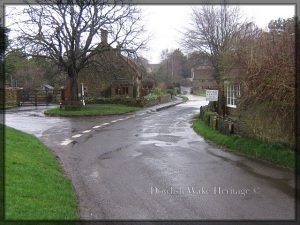 Dowlish Wake in flood April 2007