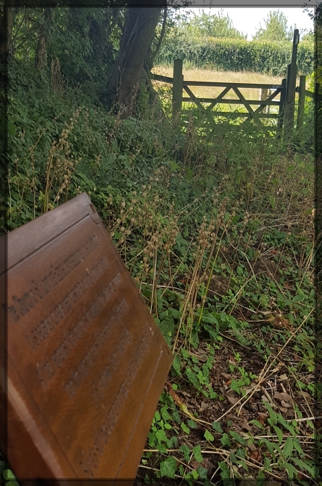 Gate to West Dowlish Churchyard