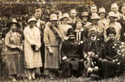 Dowlish Wake Wedding Guests - Cloche Hats.