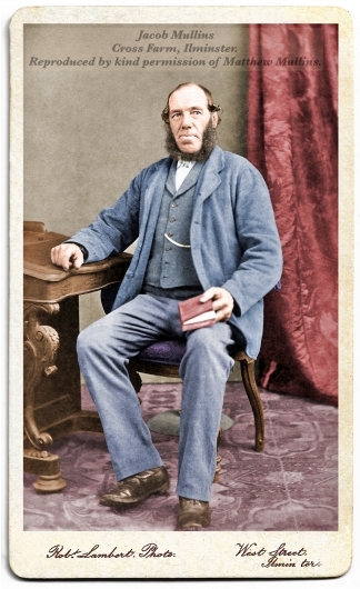 One of the twins, Jacob Mullins.1814-1900. Born Hawkchurch, Dorset.