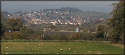 Looking towards Ilminster area of Ditton Street and Listers Hill.