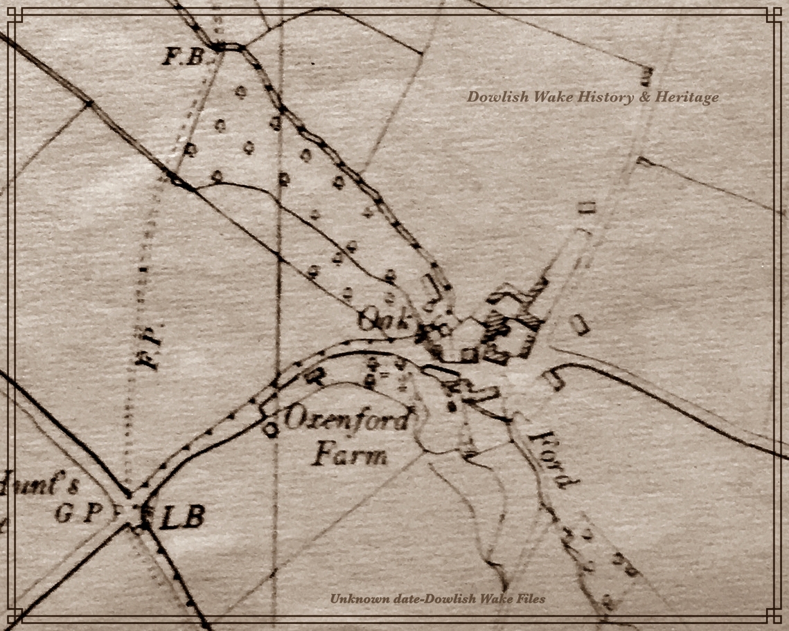 Map from village archive collection - date unknown