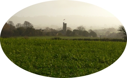 Misty View of Dowlish Wake