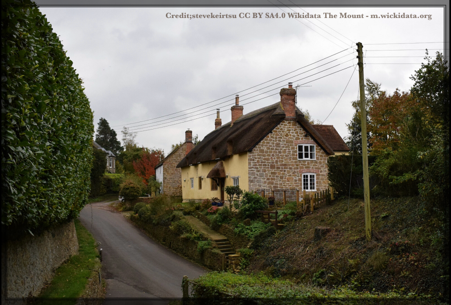 Mount Cottage - View from the Churchyard of St Andrews