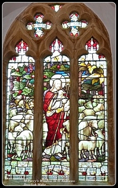 M Perry&#39;s Window in Dowlish Wake St Andrews