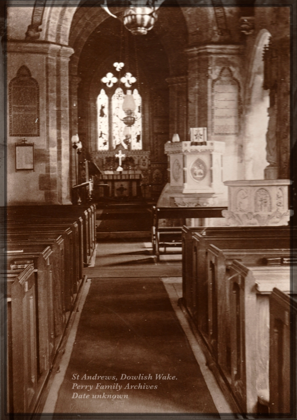 St Andrews, Dowlish Wake Following Rebuild 1862