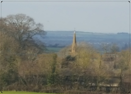 View of Church Steeple at Cricket Malherbie