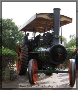 Richard Hornsby Steam Engine 6759, taking on water at Dowlish Wake Cider Mill 2006 