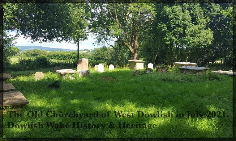 The Old Churchyard of West Dowlish July 2021